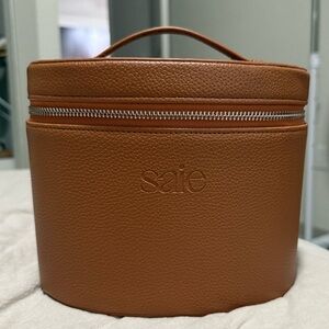 Saie Brown Toiletry Bag